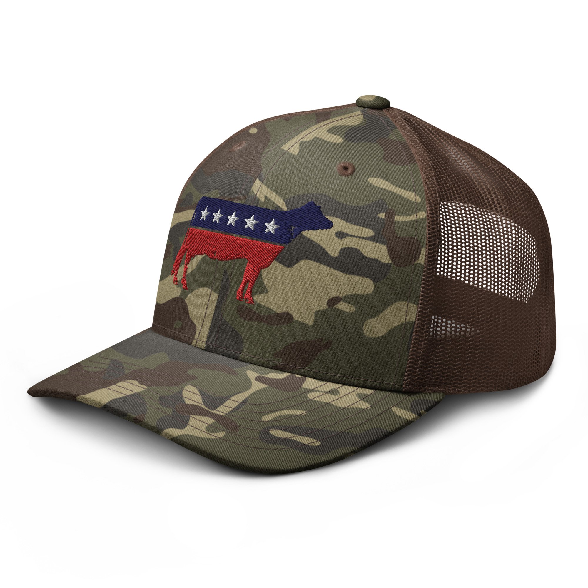 Americow Camouflage trucker hat — Derrick Josi | TDF Honest Farming