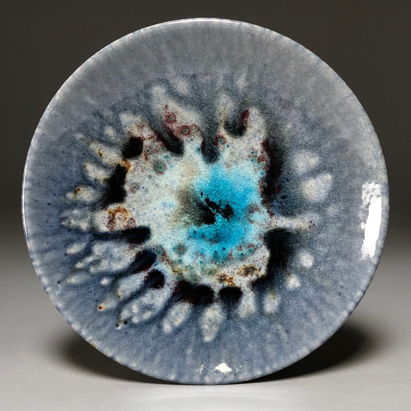 Plate, stoneware, cone 10 reduction, multiple glazes.
.
.
.
#davidharrispottery #davidharrisceramics #ceramicglaze #pottery #ceramics #handmade #clay #art #ceramic #ceramicart #ceramicbowl #porcelainbowl #porcelainpottery #porcelain #pottersofinstagr