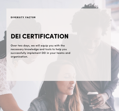 Two-day certification: How to implement DEI in Your Organisation