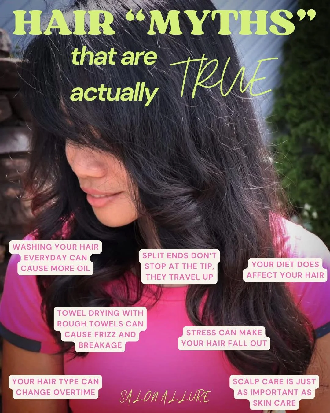 π¨ PSA: Not all “hair myths” are fake news! π¨
Some of those things you’ve heard actually have a lot of truth behind them ππ‍βοΈ
From scalp care to split ends, here are 7 hair facts that might surprise you π
β
Your diet impac