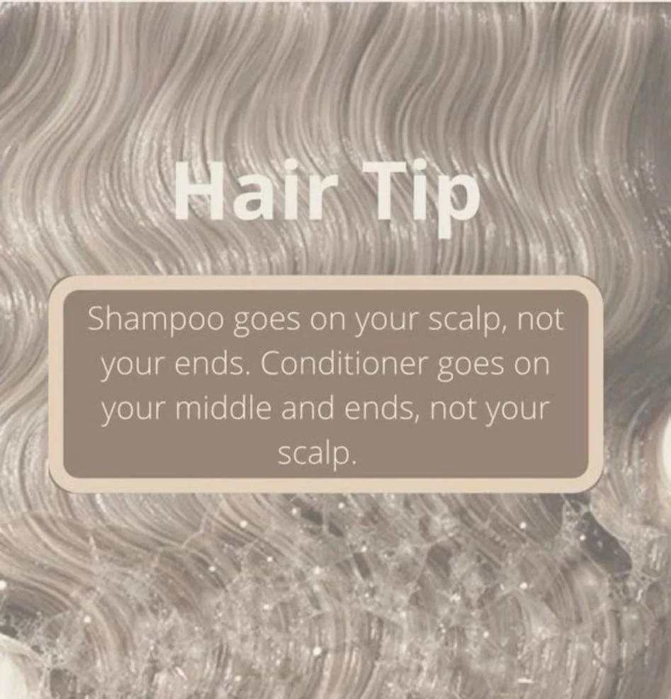 π«§ Did you know? Shampoo is for your scalp, conditioner is for your ends ππΌ‍βοΈβ¨
Healthy hair = happy hair π
#SalonAllure #HairTips #HealthyHair