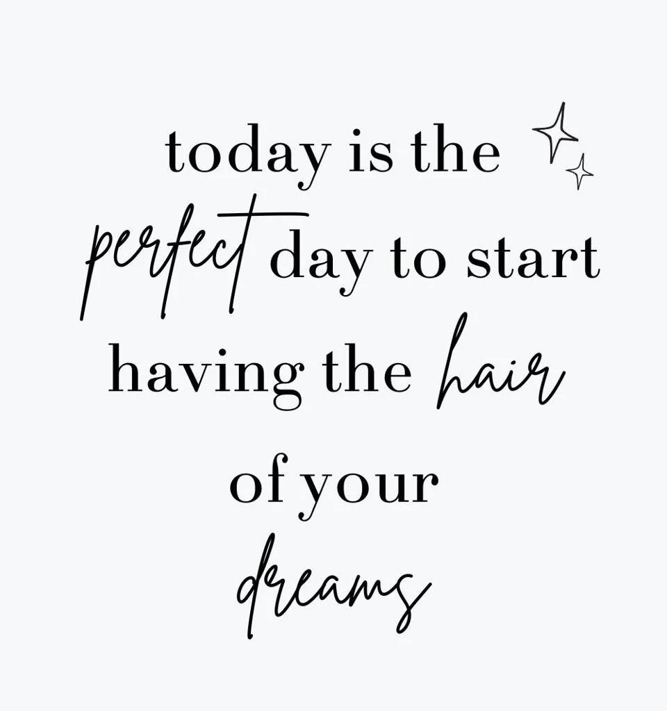 ✨ Today is the perfect day to start having the hair of your dreams ✨
The holidays are right around the corner &mdash; don&rsquo;t wait!
Pre-book your appointments now to make sure you&rsquo;re glowing for every event, gathering, and photo moment 💇&z