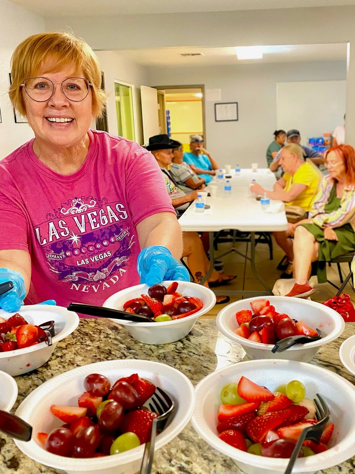 Every week, our senior neighbors gather for breakfast at Casa. They eat together, pray together, and share life. Many stay after for the pantry to meet with case management to get help navigating complicated systems, because no one should face life&r