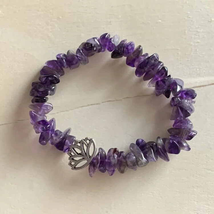 27. Amethyst chip stones