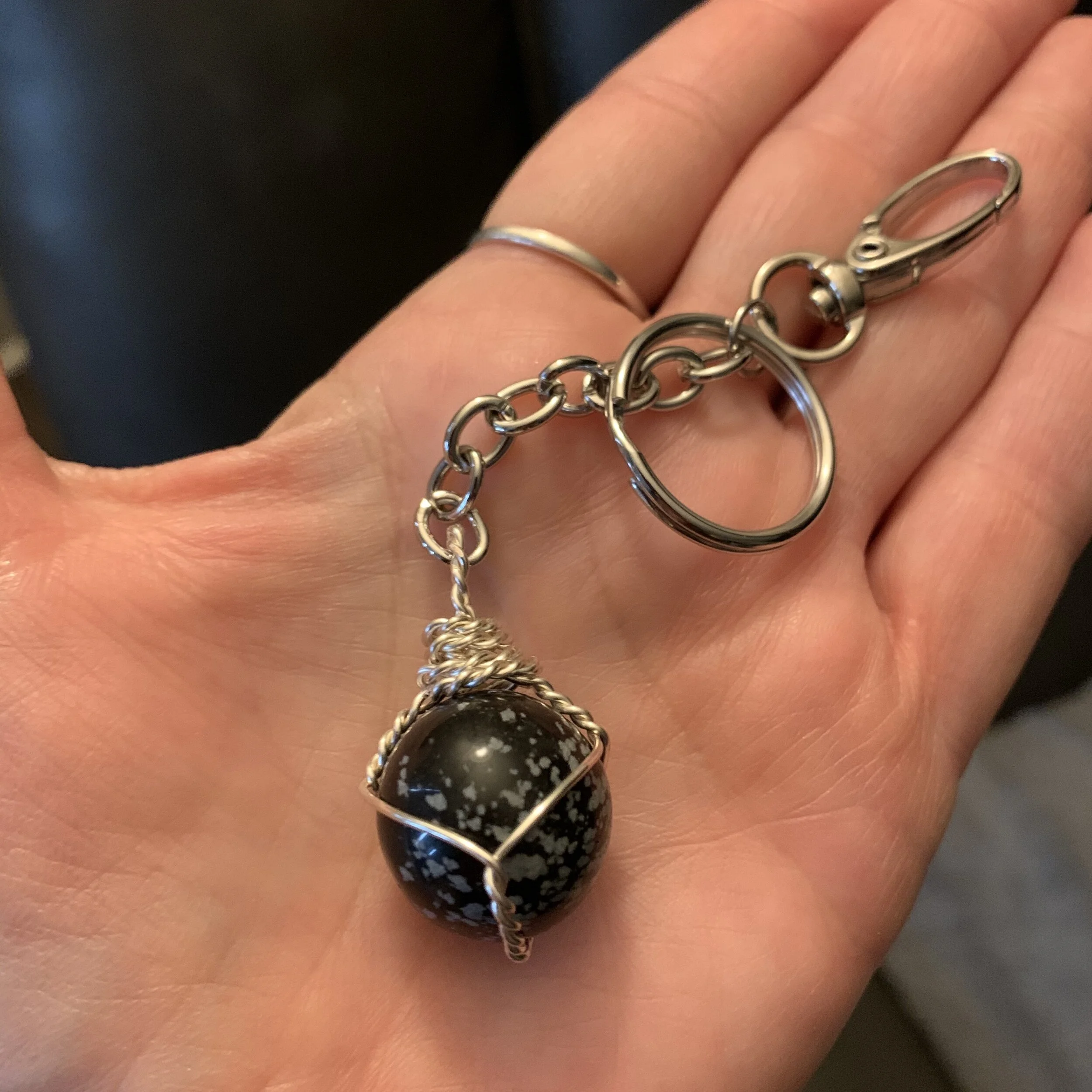 15. Snowflake obsidian
