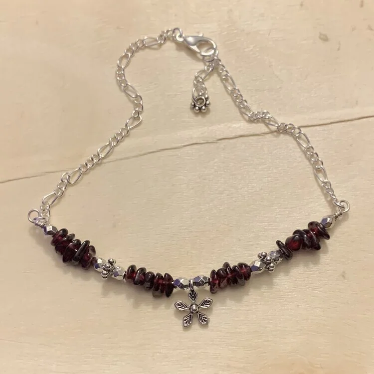 8. Garnet chipstones