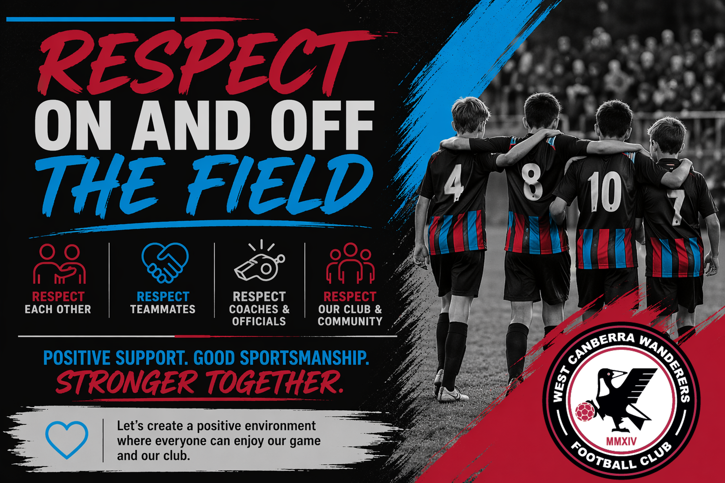 Respect on and off the field