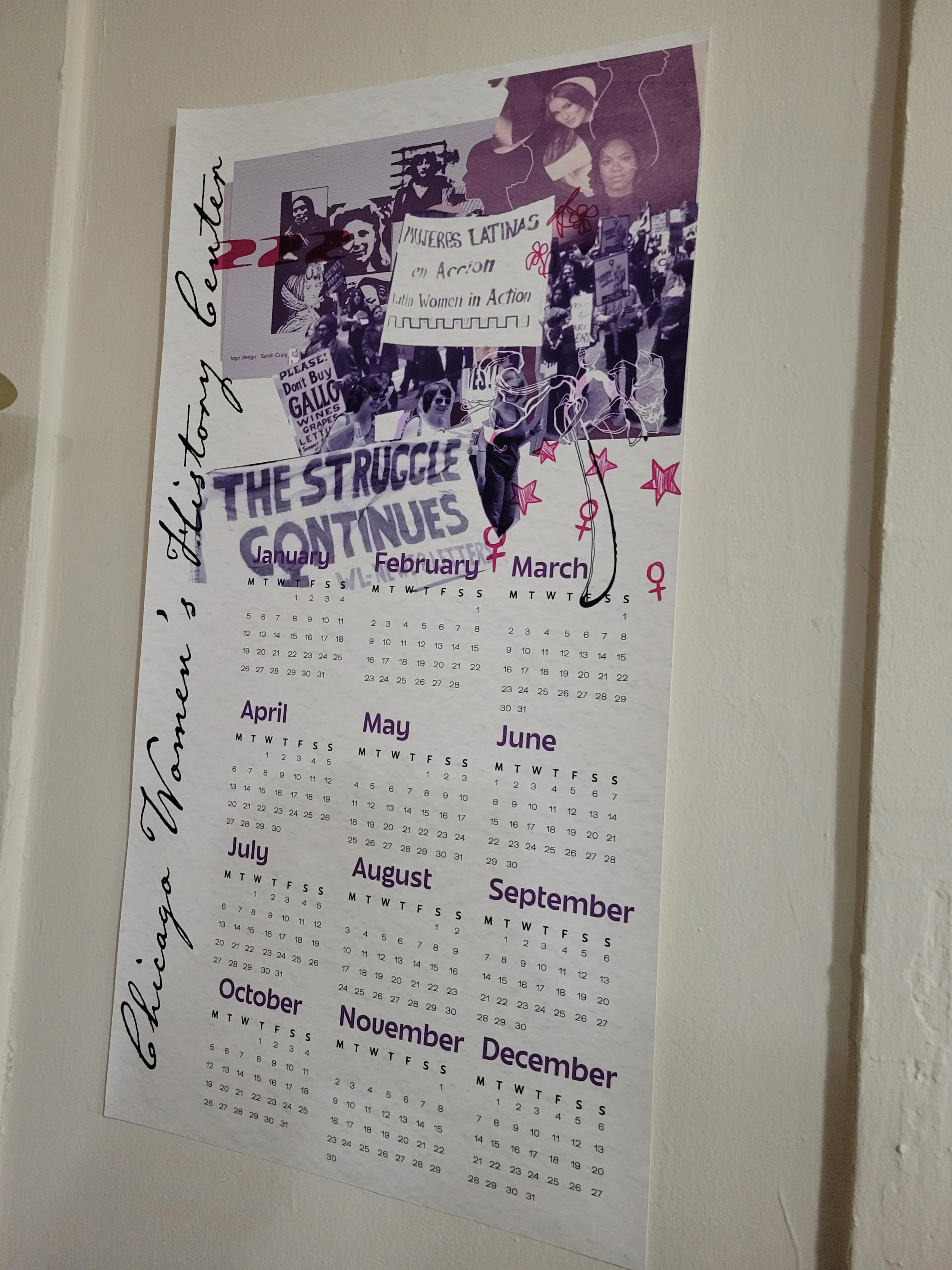 Empowering Women's History Wall Calendar 2026