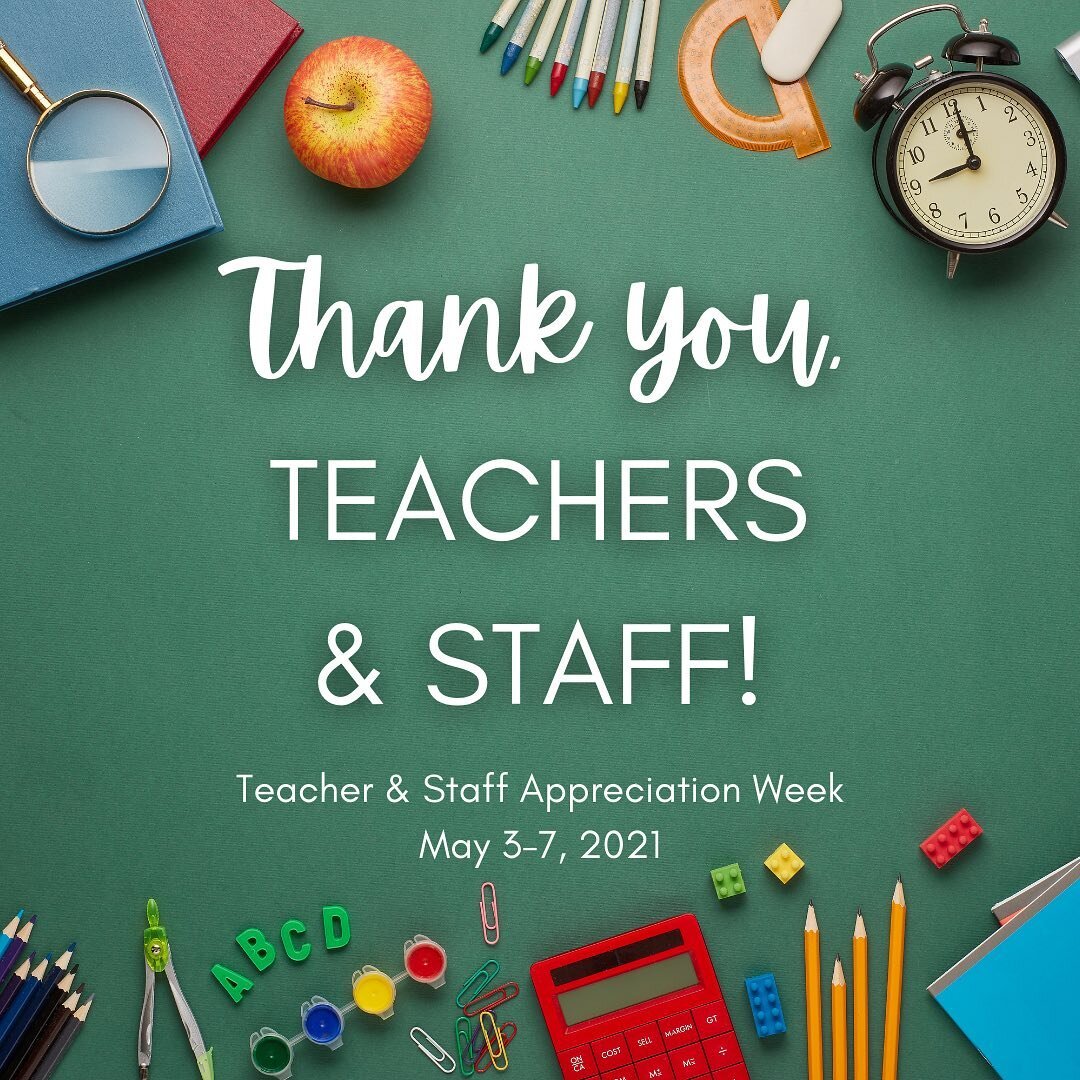 Just a reminder that this coming week is Teacher &amp; Staff Appreciation Week. 

Please check Parentsquare for information on how we are celebrating the amazing group at CL Smith each day. 

Don't forget on Monday we are celebrating Mr. Black for Pr
