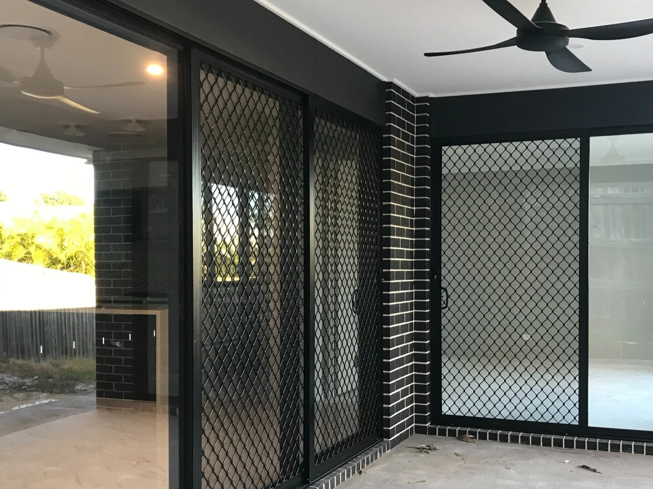 Barrier 7mm Diamond Grille Security Screens — Barrierscreens Blinds and Shutters