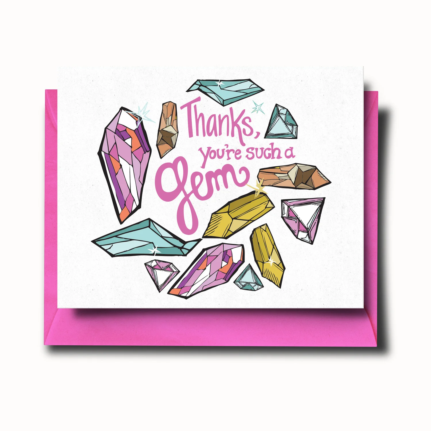 Carte - "Mom You're A Gem" – La Boîte à Bonbons