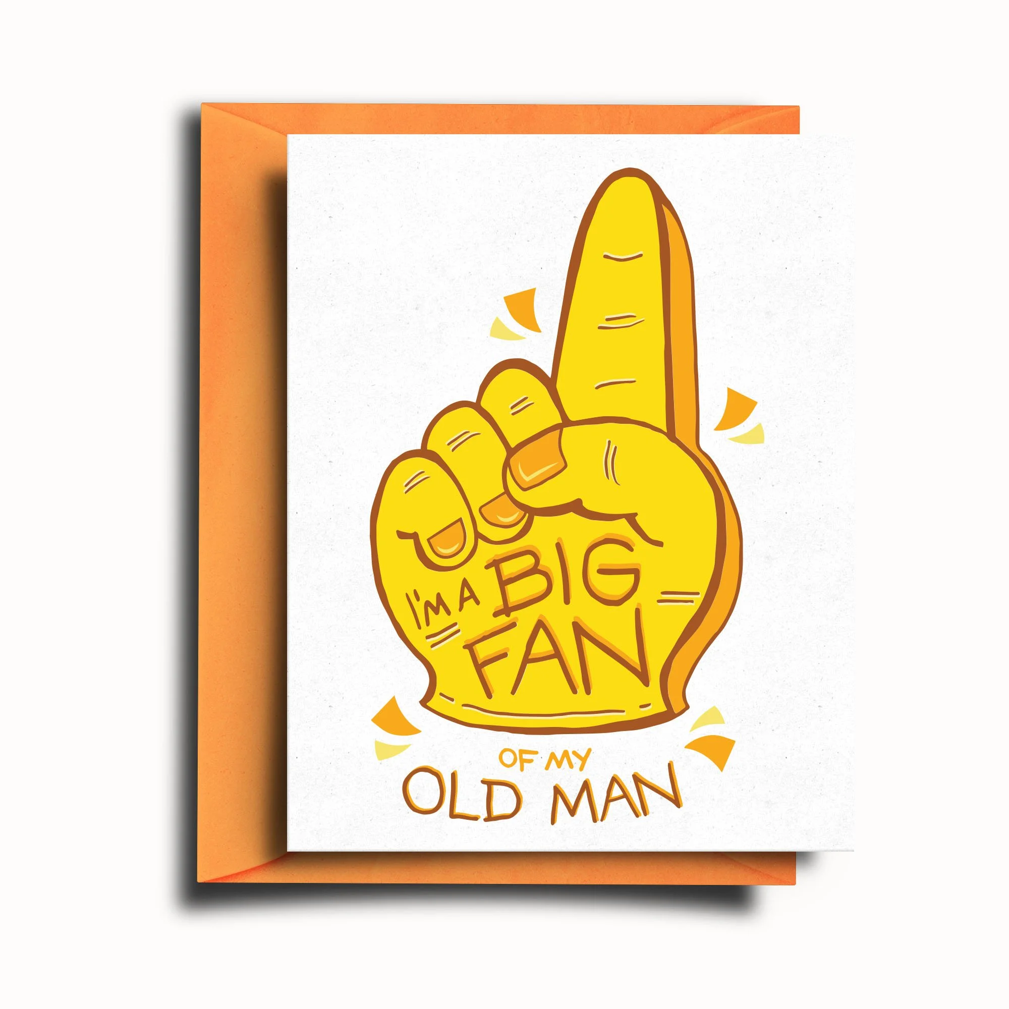 Big Fan Old Man