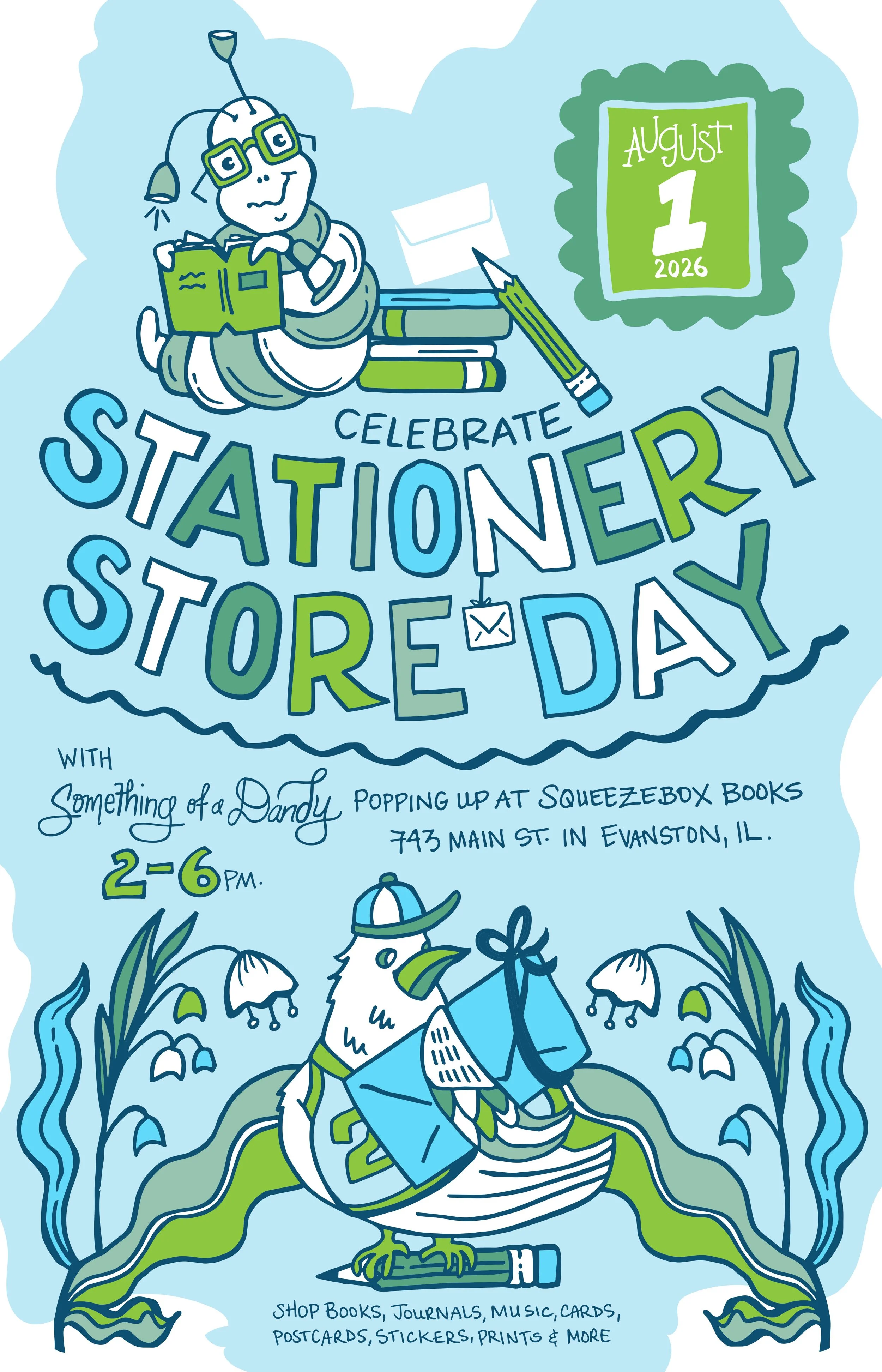 Stationery Pop-Up Poster