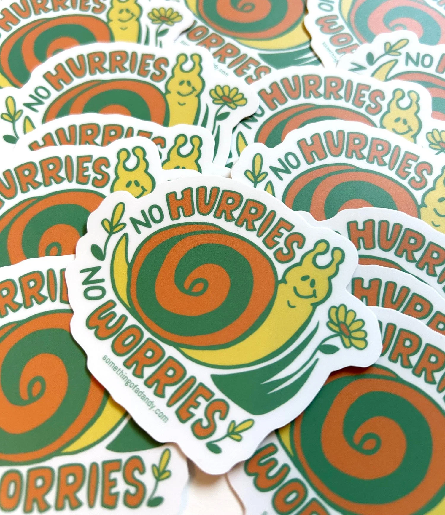 NoHurriesSnailStickerGroup.jpg
