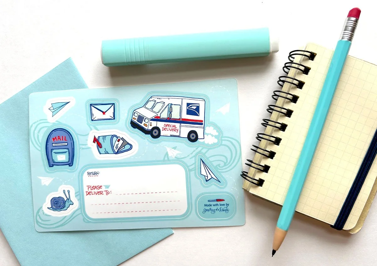 Pen-Pal Sticker Sheet