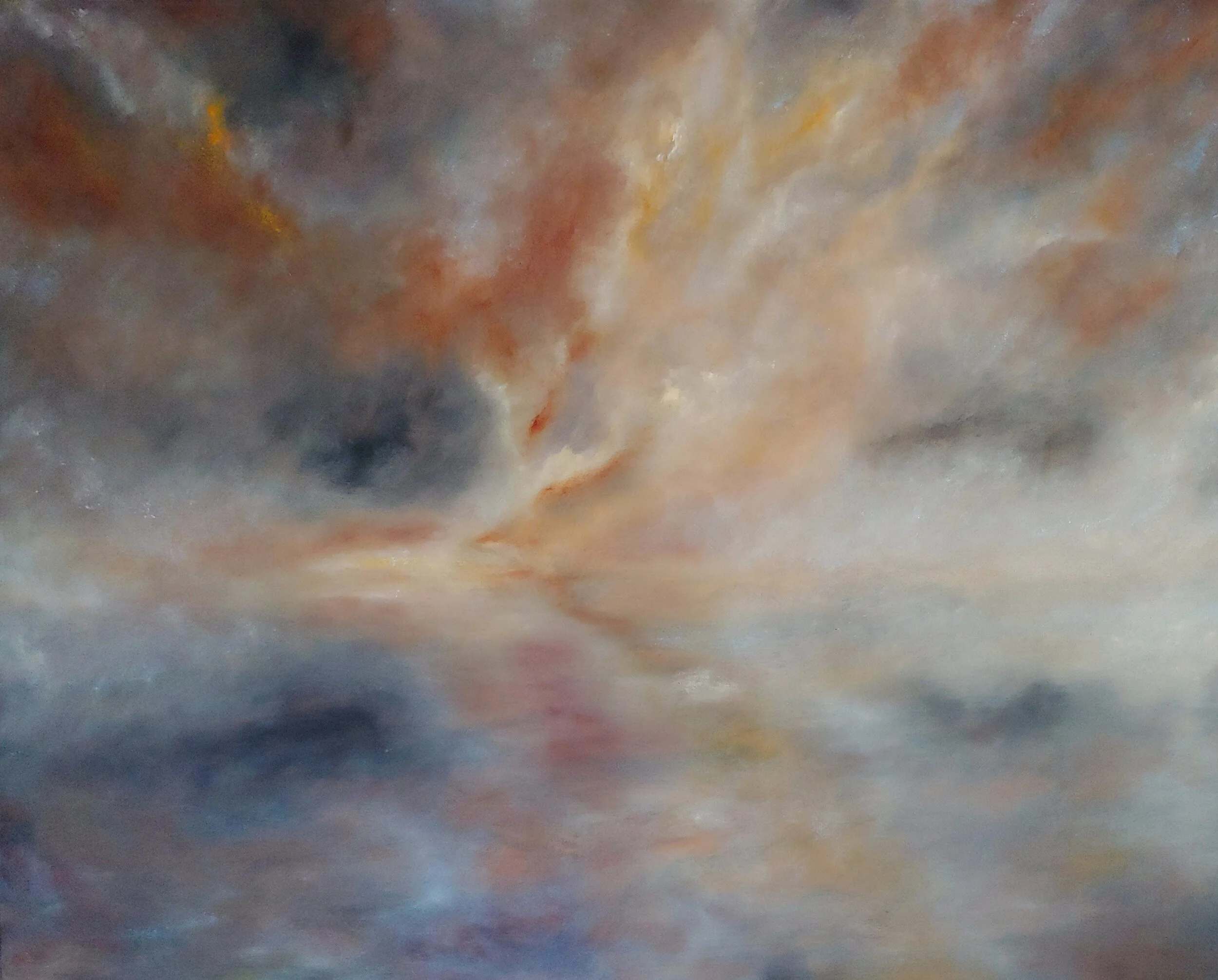 Day's End, (4'x5'), Oil on Canvas - Available $4800