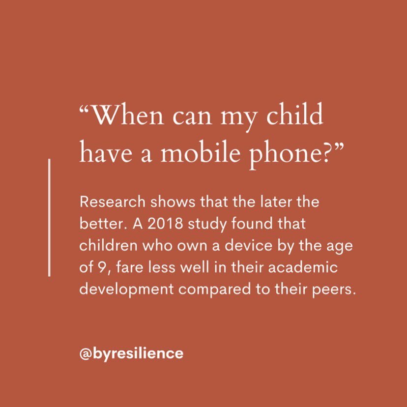 A iphone or smart device is so much more than just calls. We suggest starting a younger child off on a phone without internet access. If you think they are ready for their own connected device run through our checklist: 
1. Do they have a sense of re