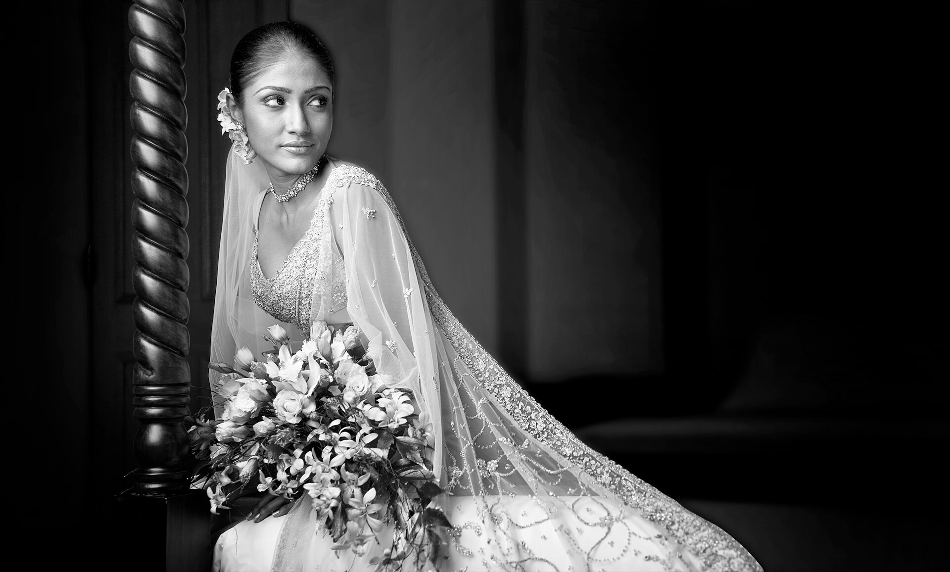 Model Bride - Galle Face Hotel, Colombo, Sri Lanka.