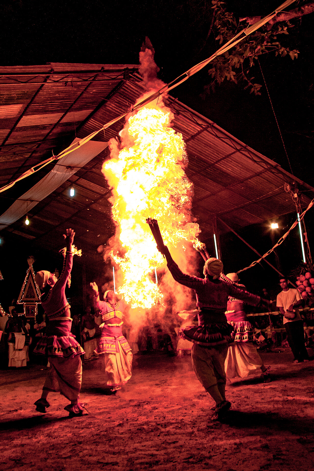 Fire Dancers - Sri Jayawardenepura Kotte, Sri Lanka