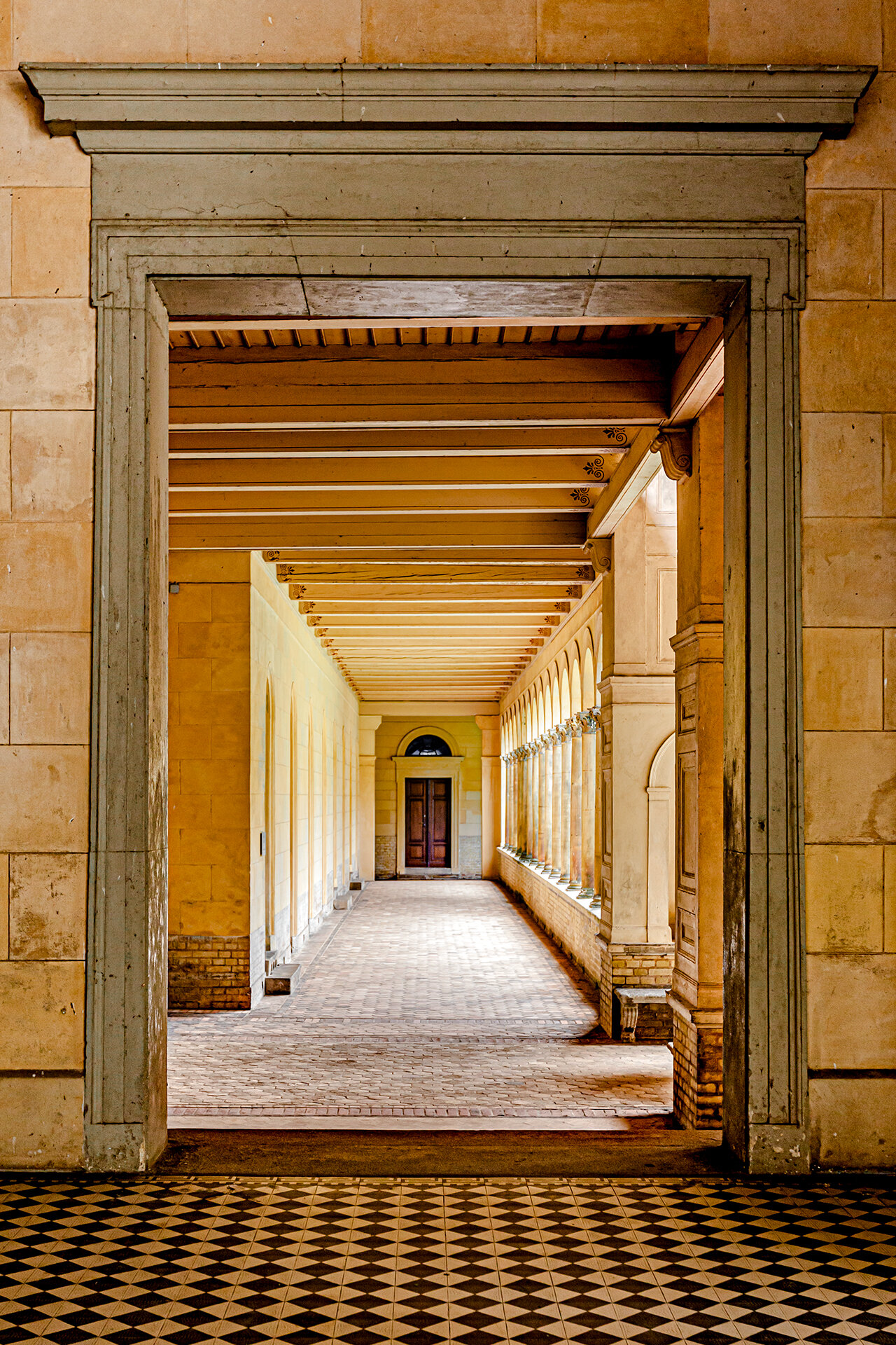 Corridor at The Church of Peace - Potsdam, Germany