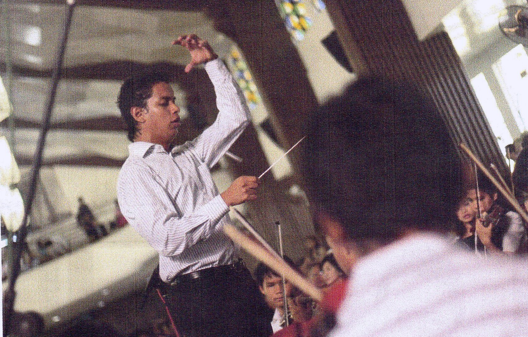 Philippine International Church Orchestra, my first orchestral performance.
