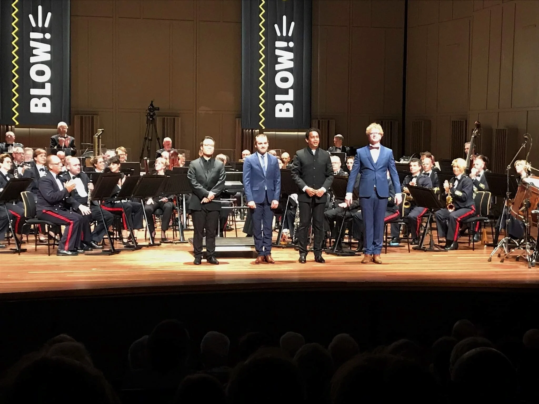 Conducting The Netherlands Army Band Royal Military Chapel "Johan Willem Friso