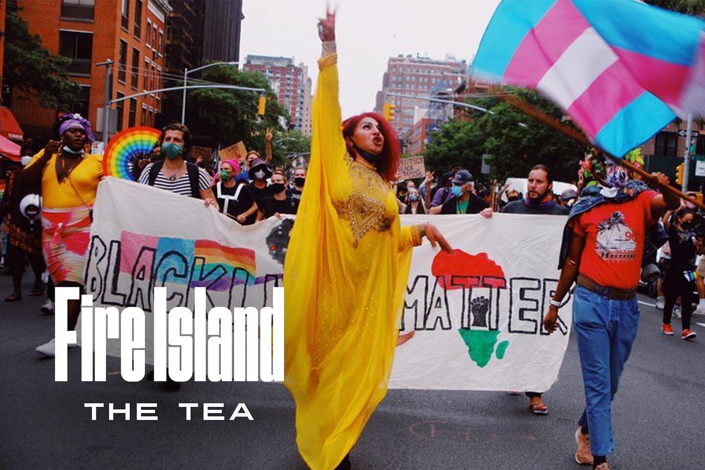 Great new conversation with trans activist @imanlecaire on our podcast Fire Island: The Tea. Available on all streaming platforms.