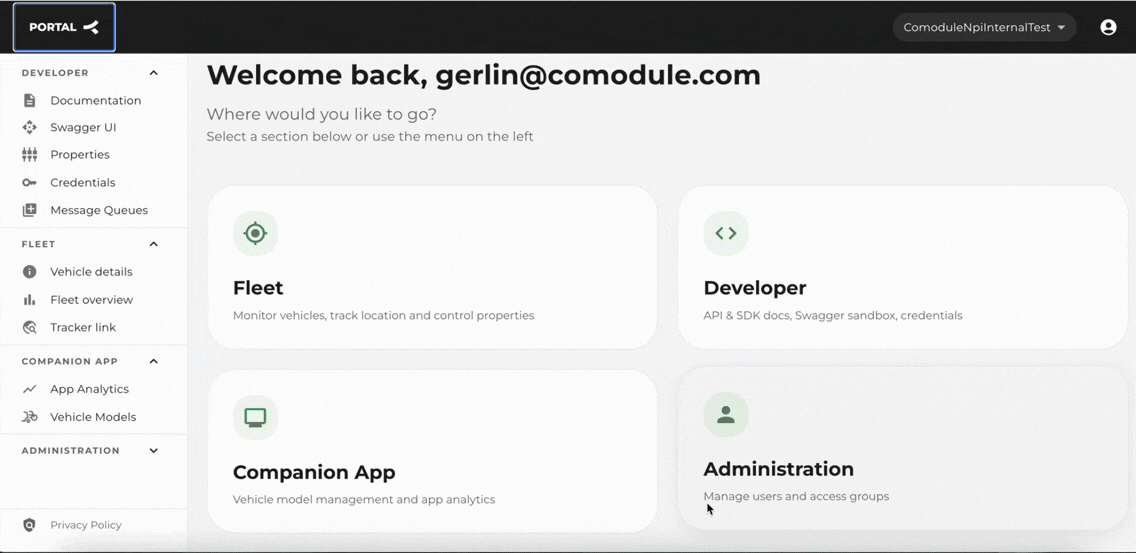 Creating a sharable tracking link.gif