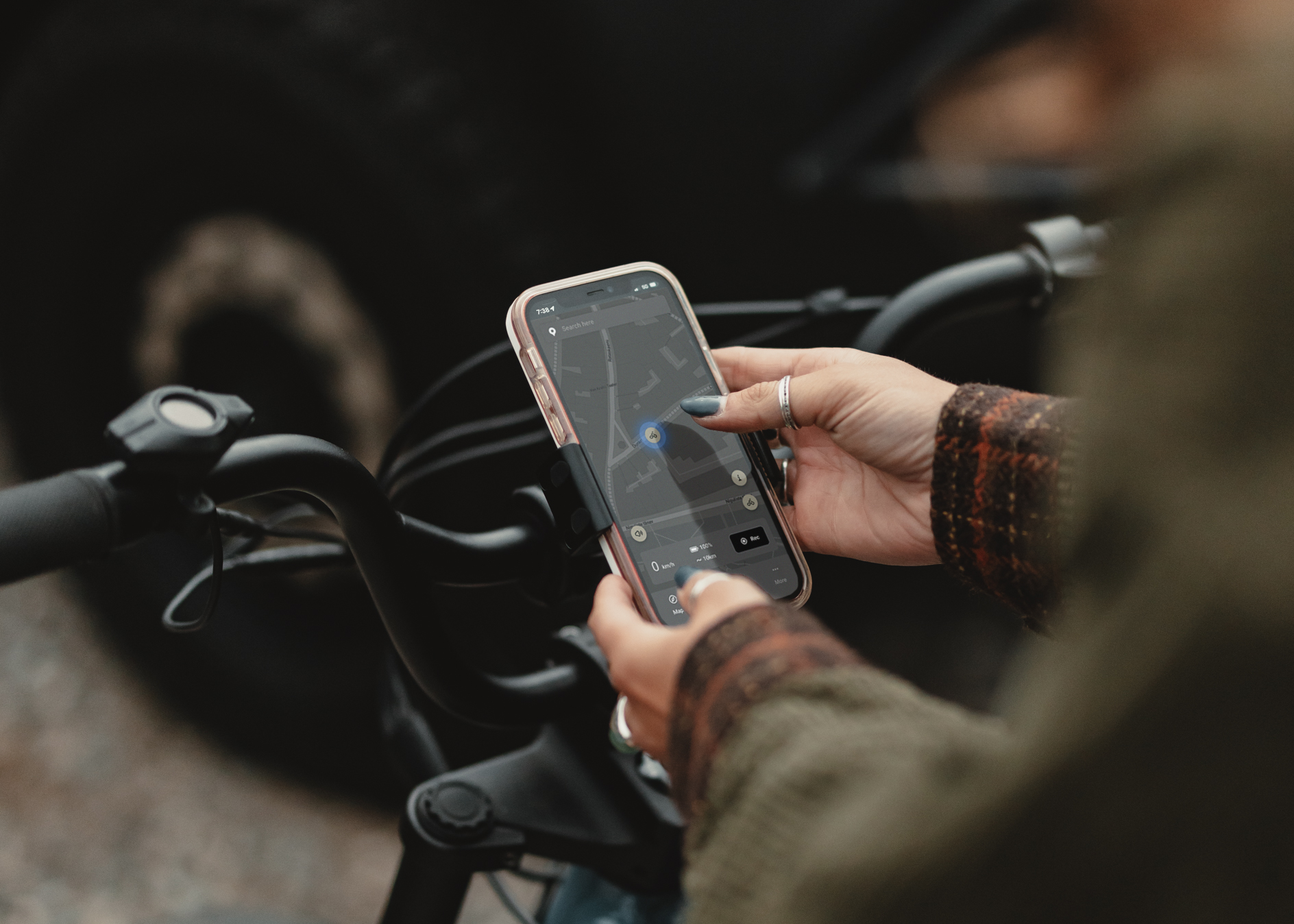 Super 73 app GPS tracking Comodule