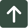 White upward arrow on a dark green background