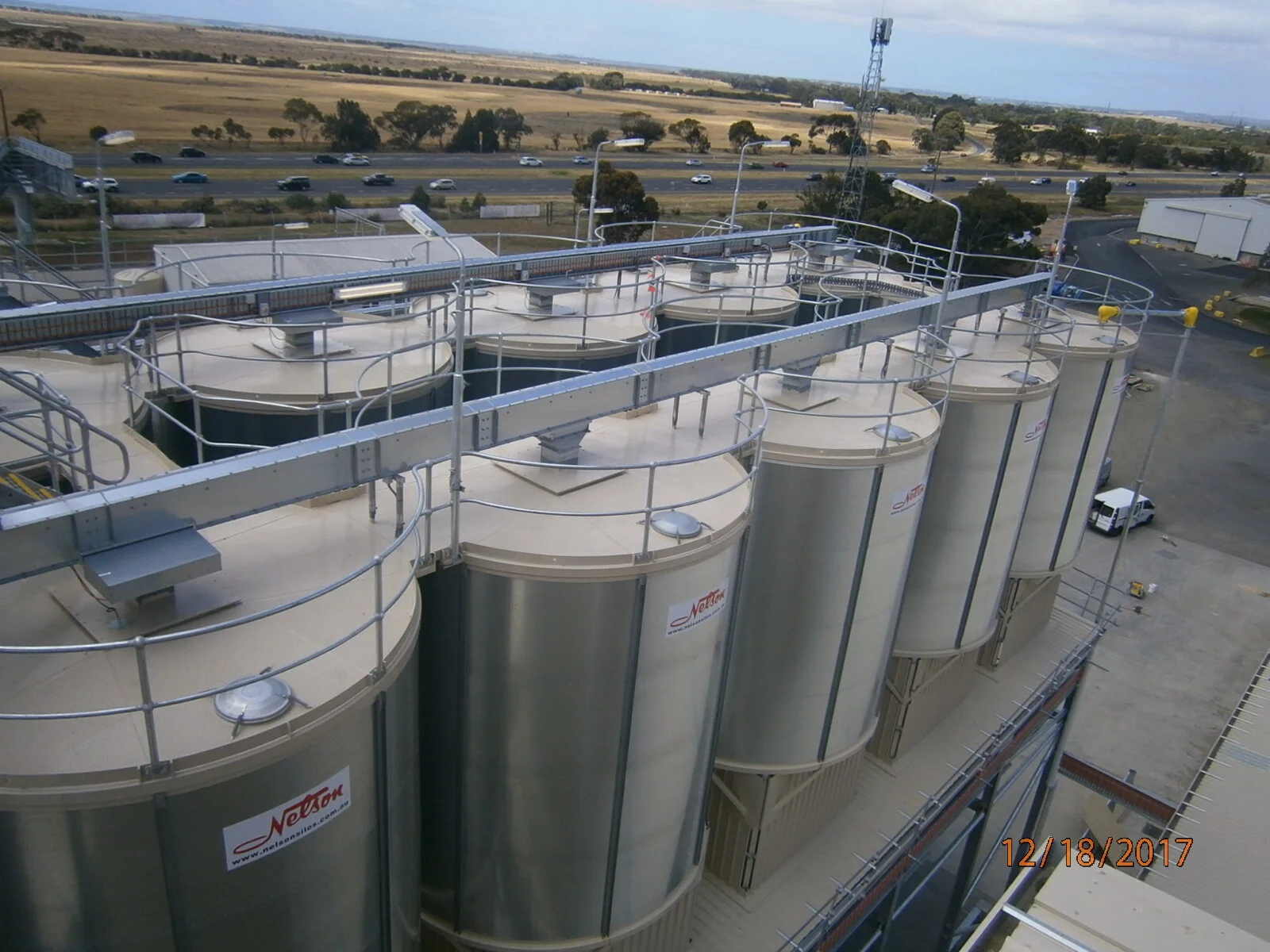 Flat Roof and Perimeter Handrails