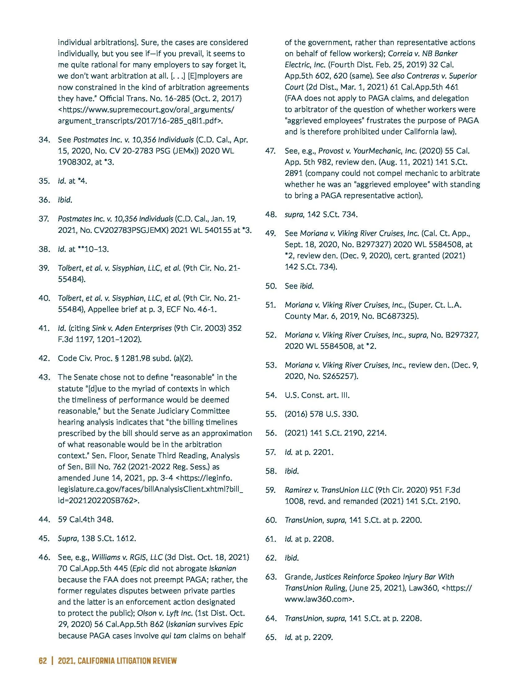 Ca Litig Rev 2021 Class Actions 2021 Update California Litigation Review CLA 2021 Edition_Page_10.jpg