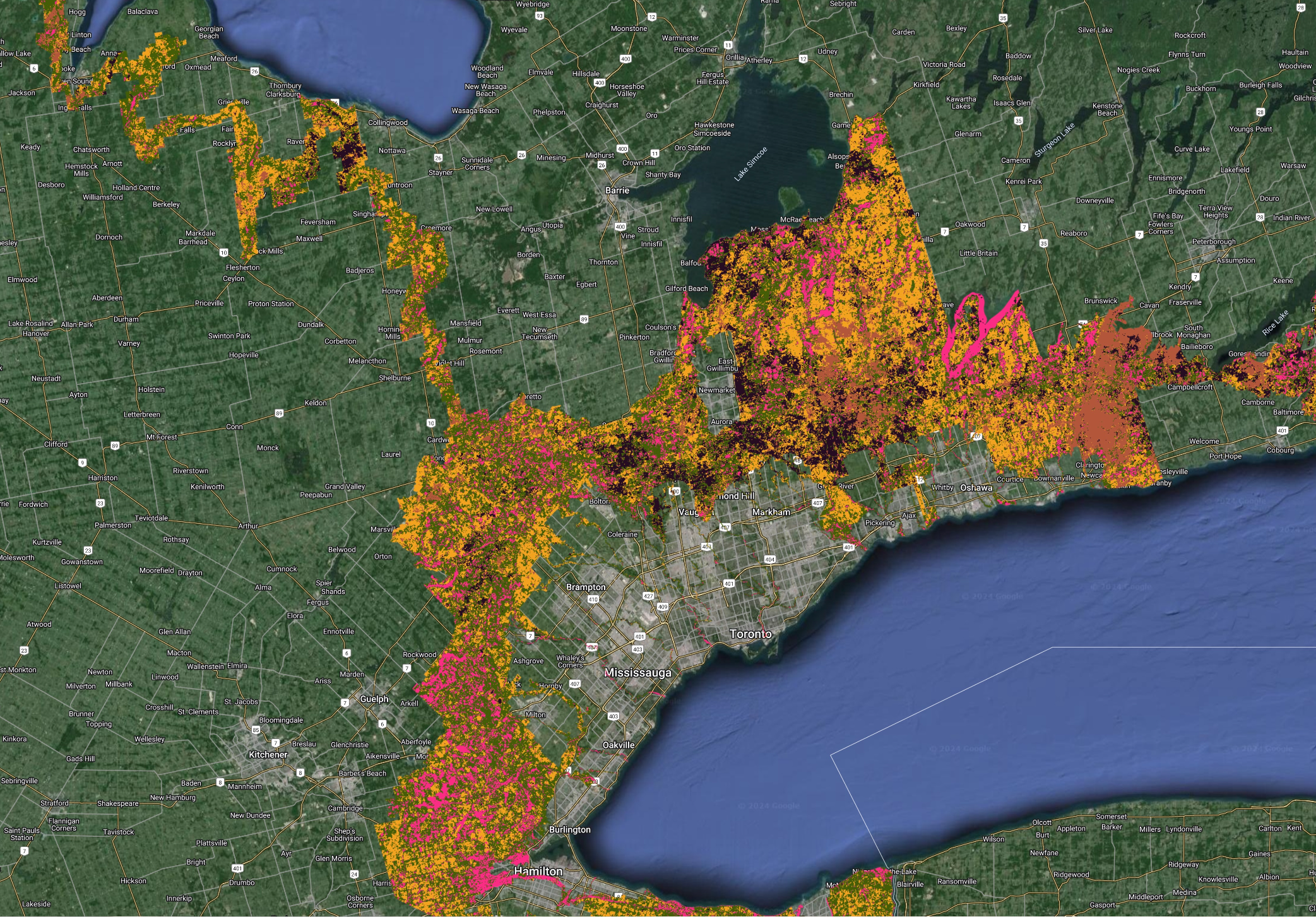 The Disappearing Green Belt of Toronto