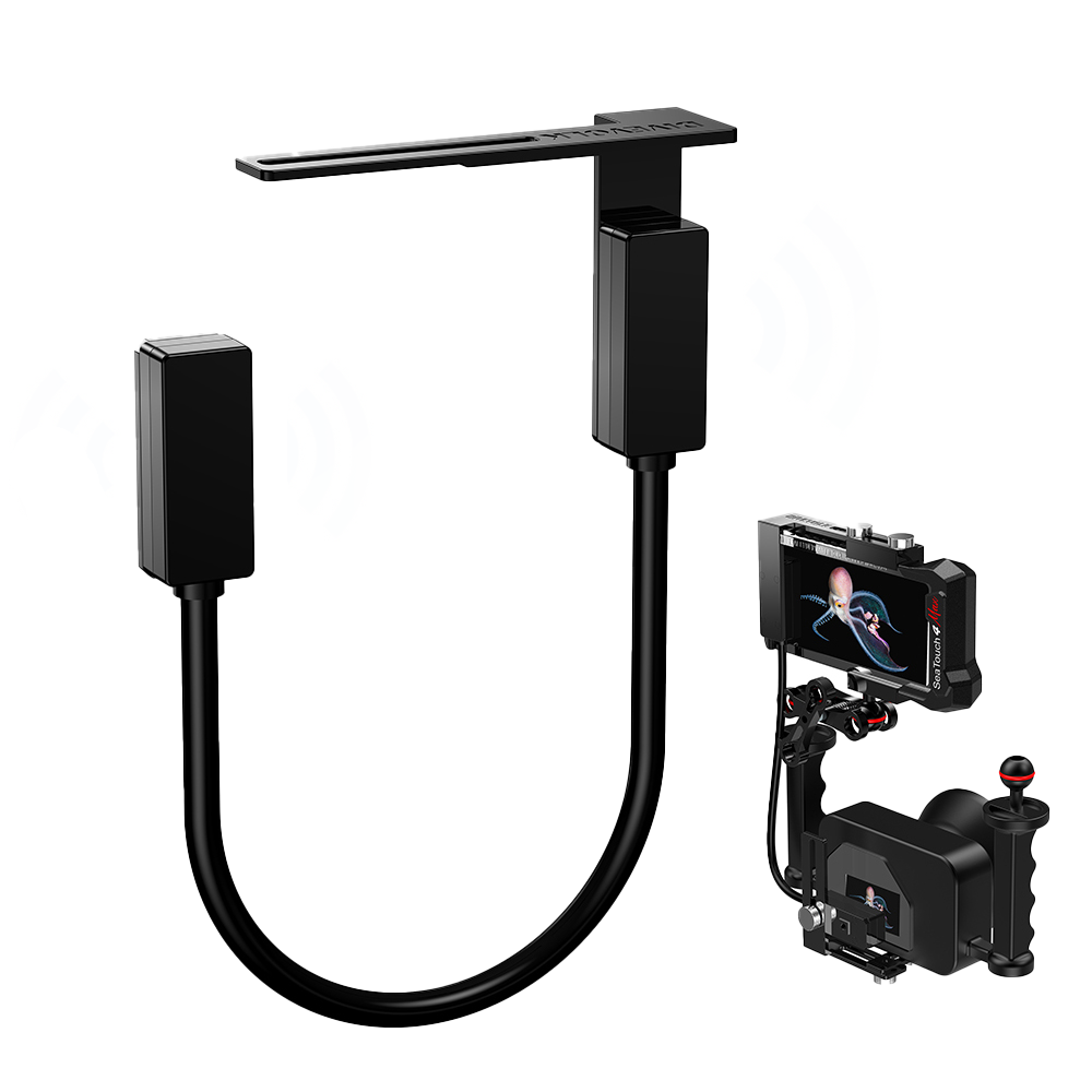 DiveVolk Glass SeaLink contact type underwater Wifi signal transmitter