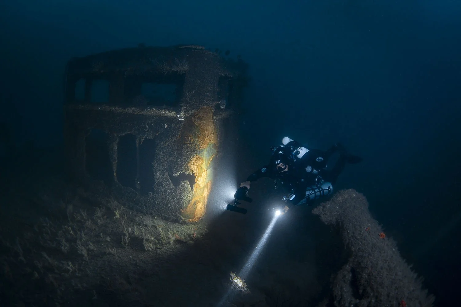 The Danny J, Sydney, wreck diving