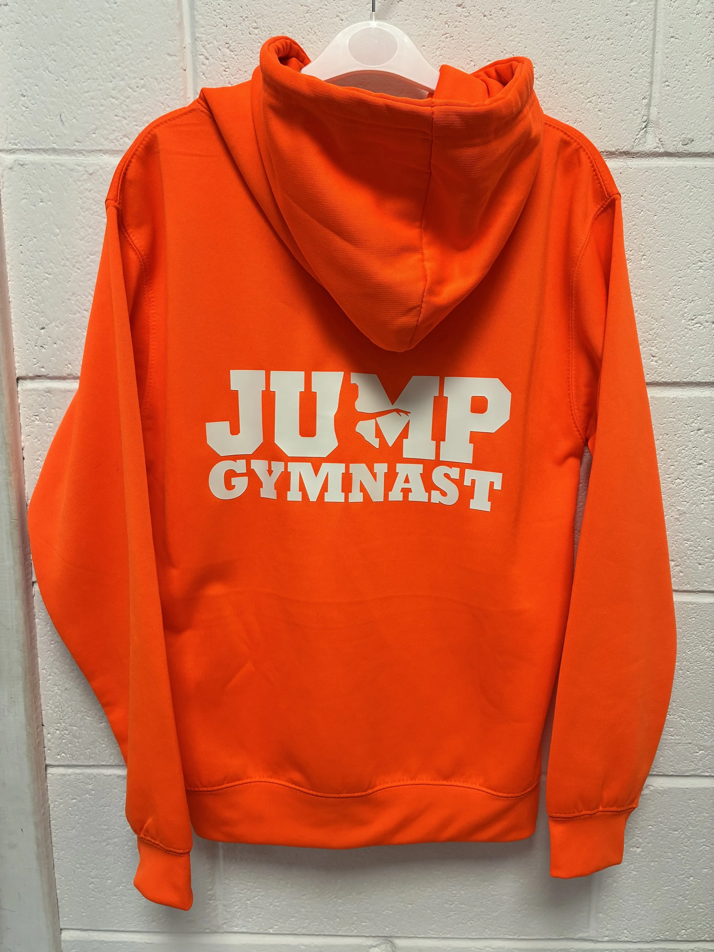 Neon Orange JUMP Recreation Hoodie