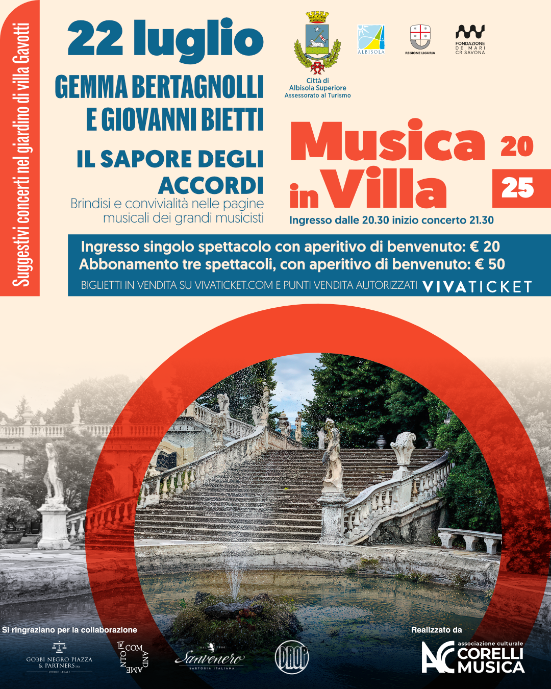 musica in villa