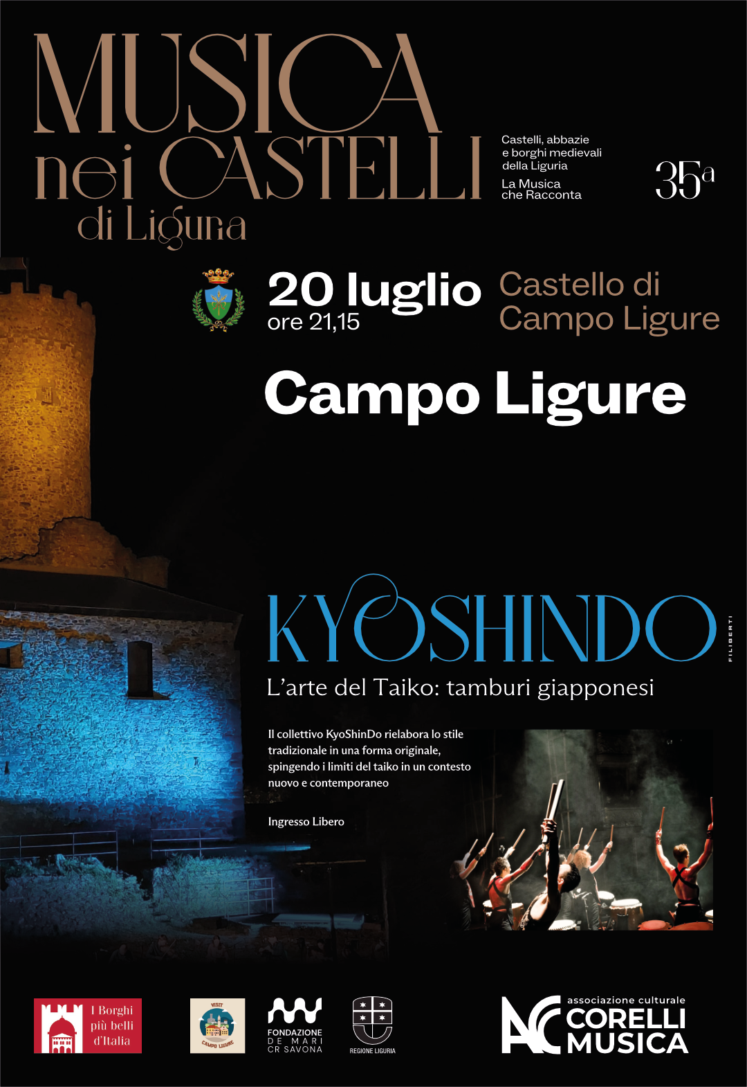 Musica nei castelli di liguria 2025 - KYOSHINDO