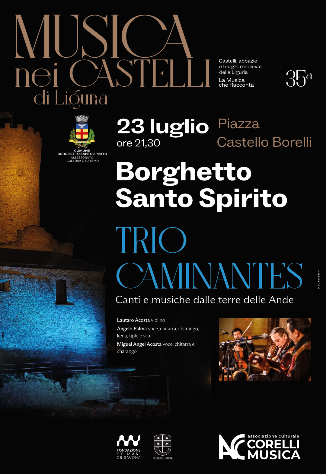 Musica nei castelli di Liguria- TRIO CAMINANTES