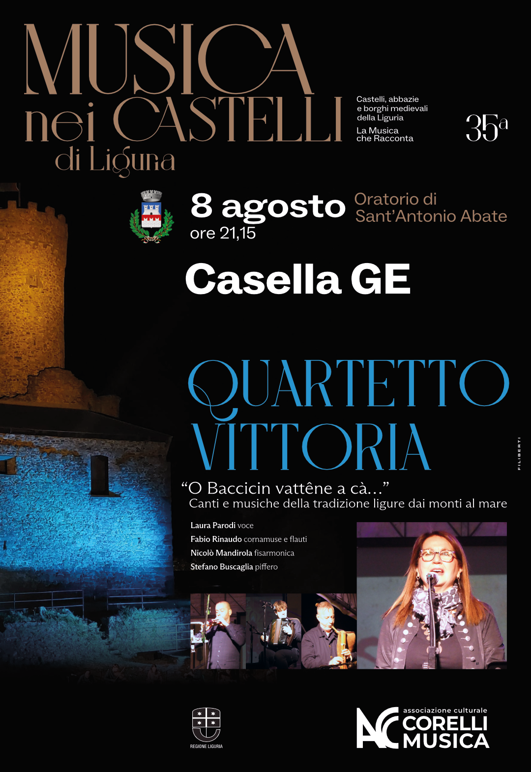 Musica nei Castelli di Liguria- QUARTETTO VITTORIA