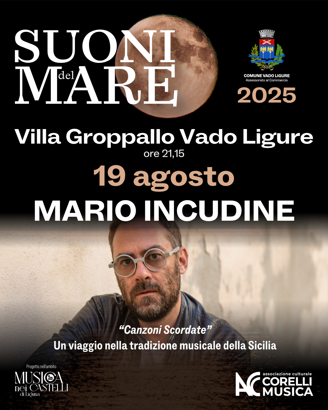 Suoni del Mare 2025: MARIO INCUDINE TRIO – "Canzoni Scordate"