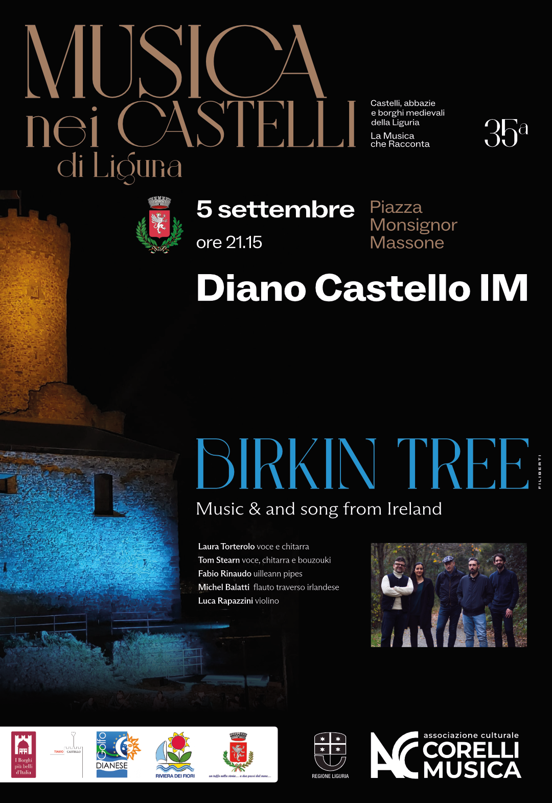 Musica nei Castelli di Liguria- BIRKIN TREE