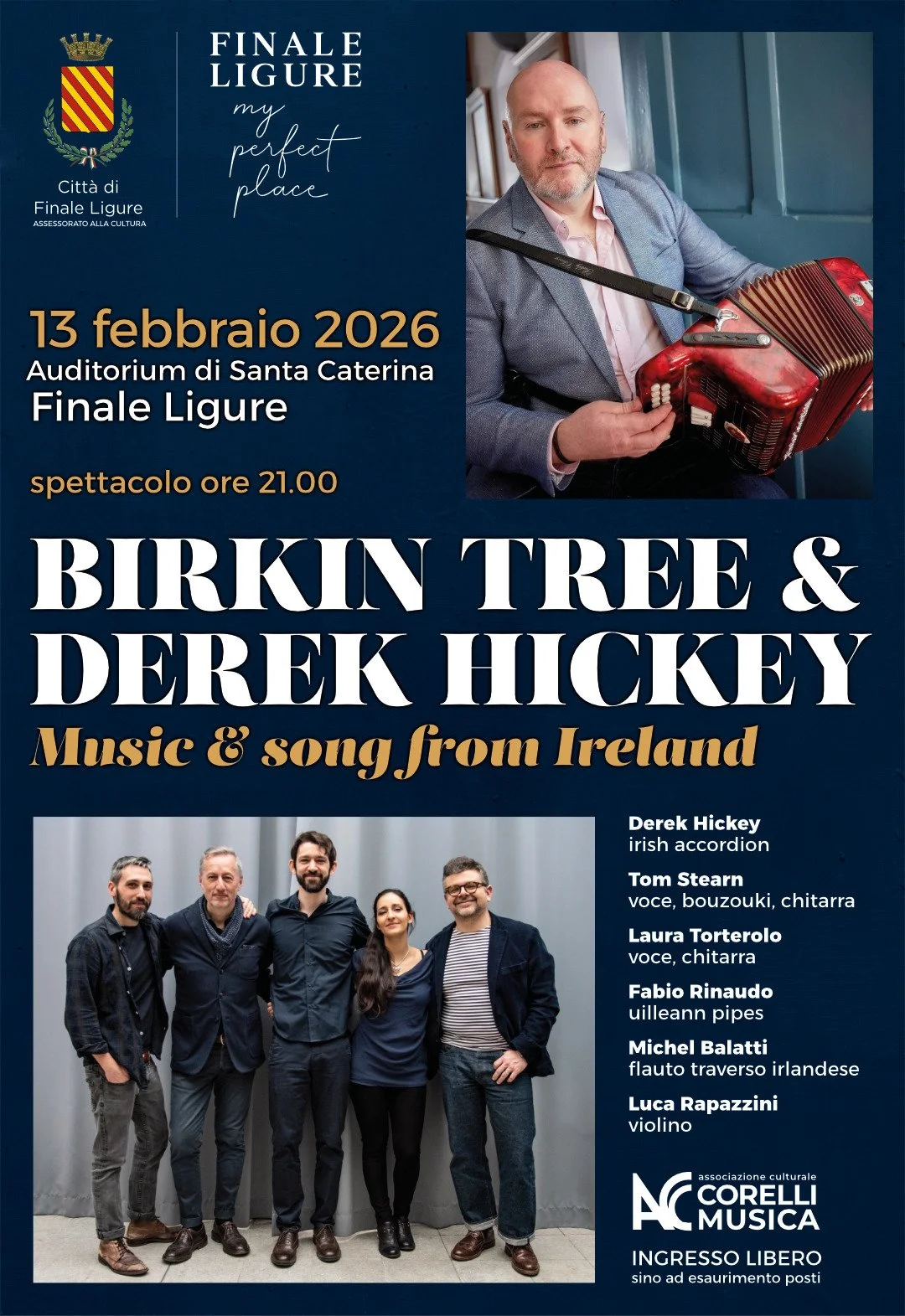 DEREK HICKEY & BIRKIN TREE – Music & Song from Ireland