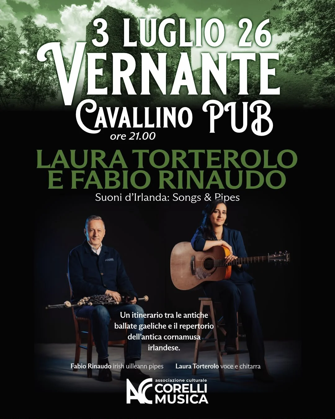 Laura Torterolo e Fabio Rinaudo – "Suoni d’Irlanda: Songs & Pipes"