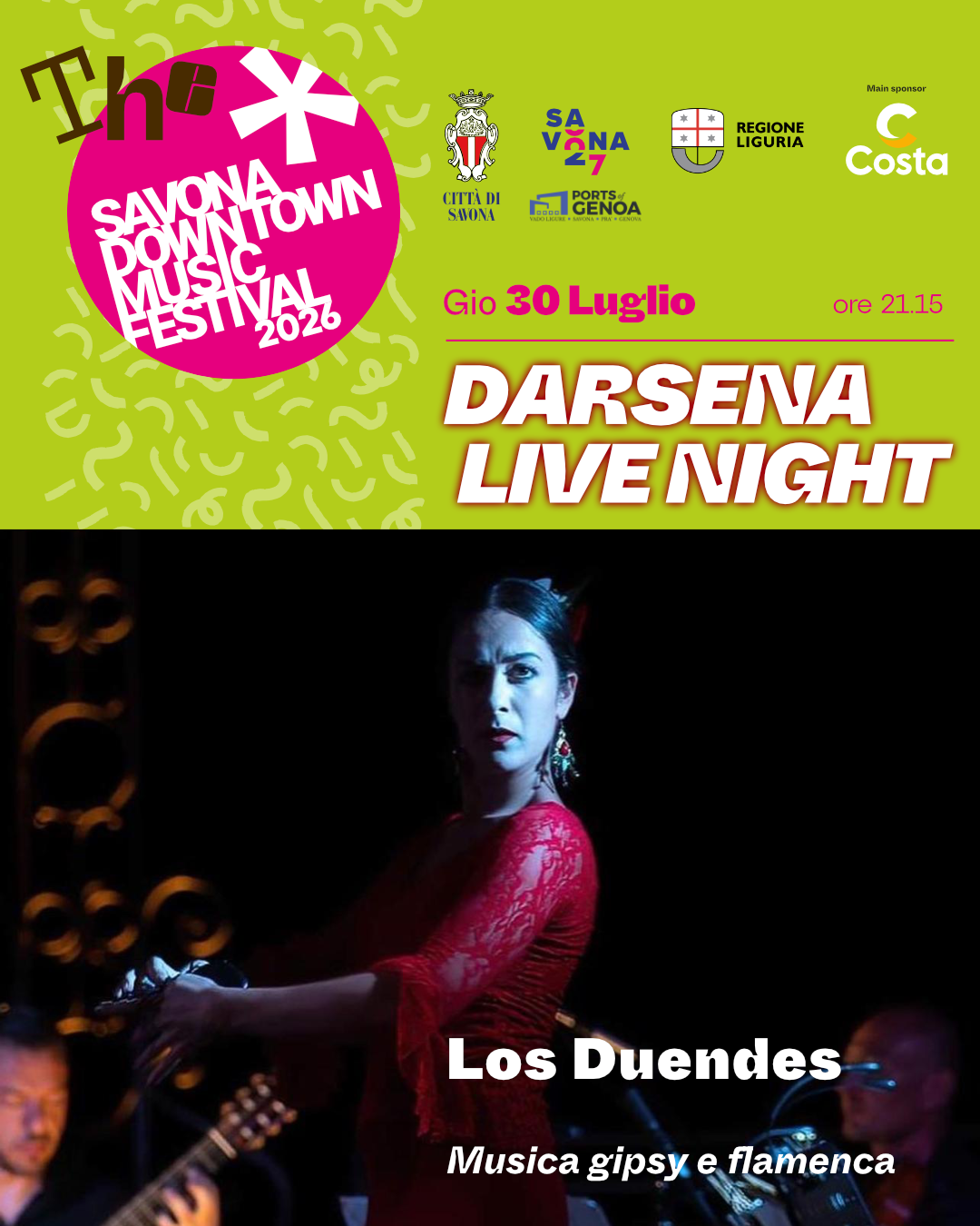 Los Duendes -savona downtown music festival