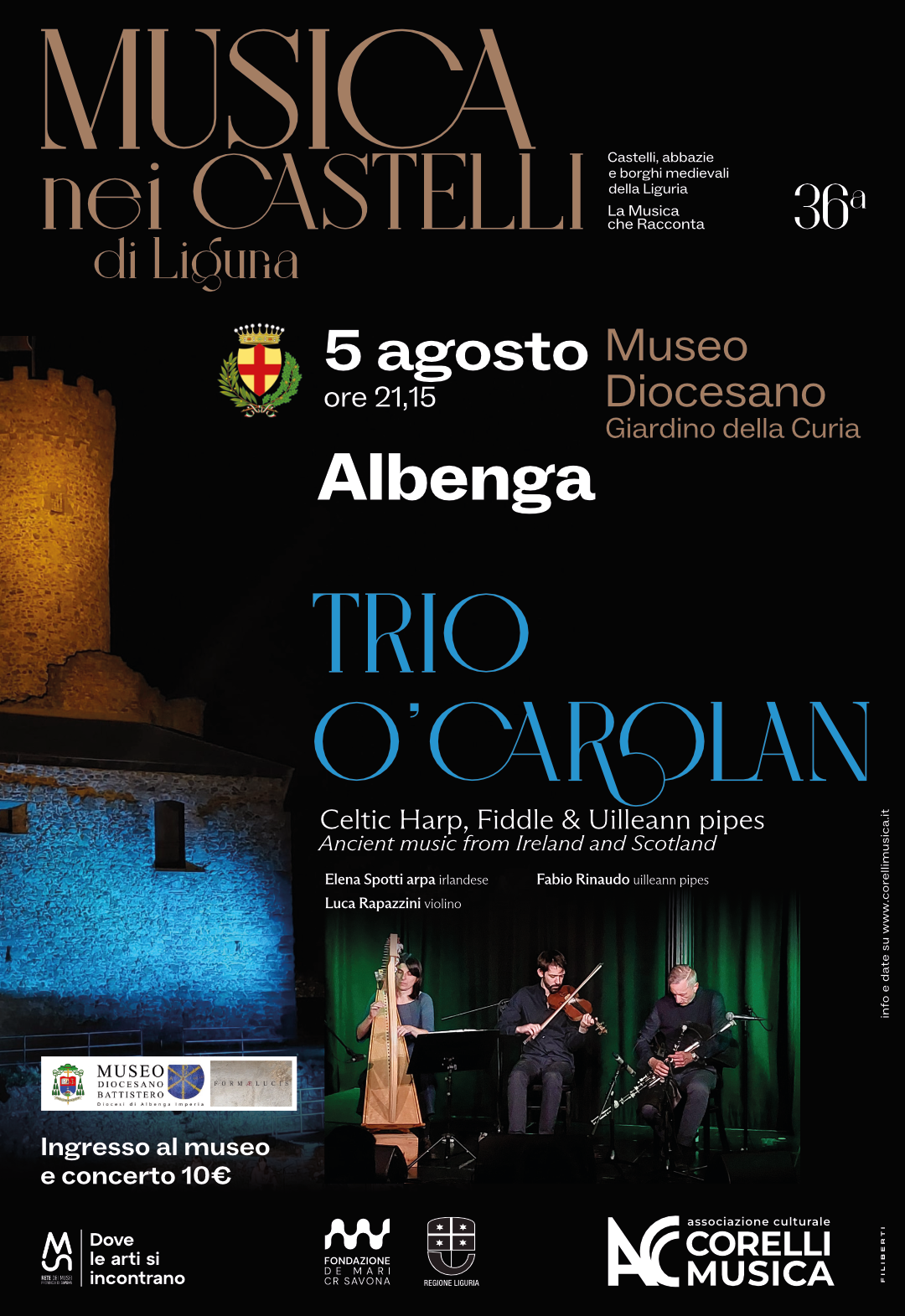 TRIO O’CAROLAN – "Ancient music from Ireland and Scotland"