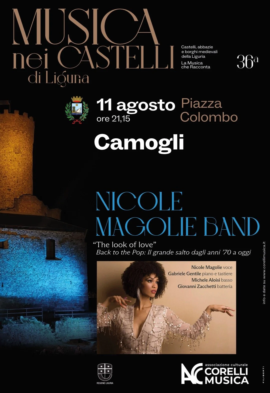 MUSICA NEI CASTELLI - NICOLE MAGOLIE BAND – "The look of love"