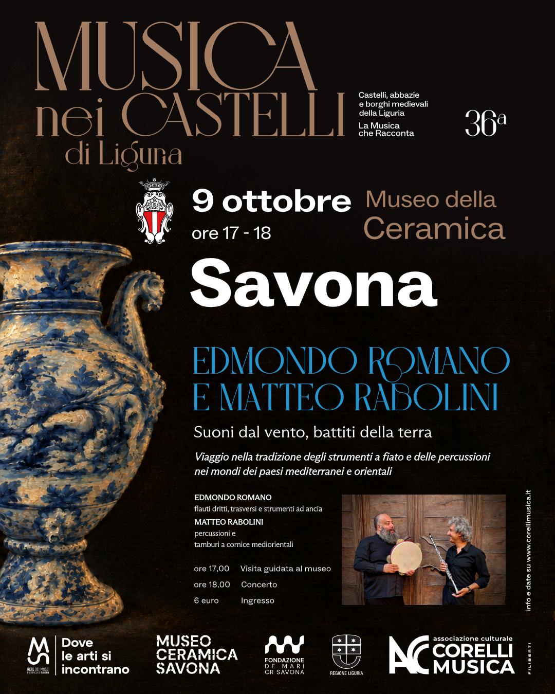MUSICA NEI CASTELLI DI LIGURIA - EDMONDO ROMANO E MATTEO RABOLINI