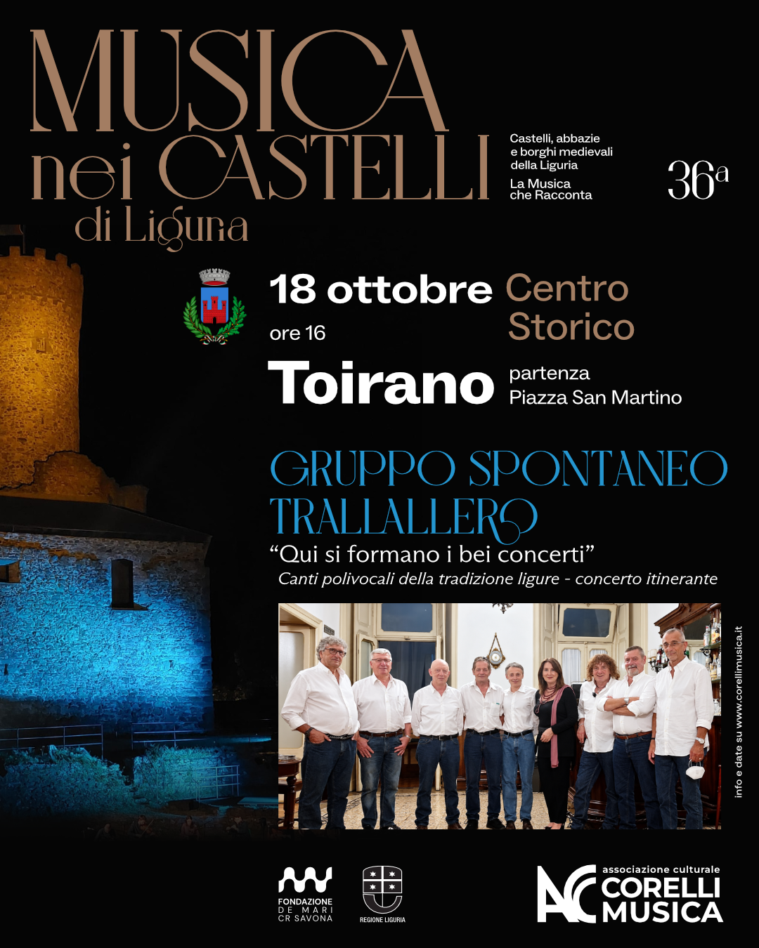 MUSICA NEI CASTELLI DI LIGURIA - GRUPPO SPONTANEO TRALLALLERO