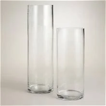 Glass or ceramic vase